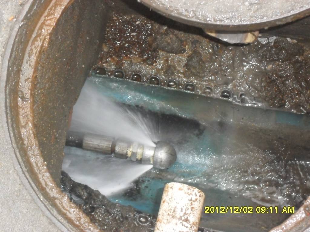 周矶办事处污水管道高压清洗